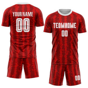 Conjunto de Uniforme de Fútbol para Hombre, Corte Personalizado, Ligero, Transpirable, de Secado Rápido, Kit de Rendimiento Personalizable para Entrenamientos y Partidos - Product Image 1