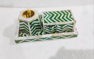 Quemador de incienso Bakhoor de resina hecho a mano con incrustaciones de madreperla, soporte de incrustaciones de hueso Mubkhara de bajo precio para venta de regalo faizacraft - Product Image 6