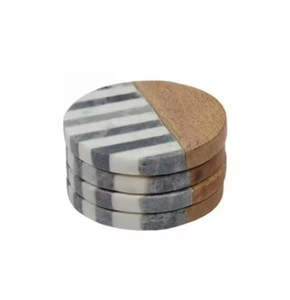Top Class Quality <b>Marble</b> <b>Coaster</b> Specially Design Demanding Table Decor In Wedding Party Bar Restaurant <b>Coasters</b> Hot Selling - Product Image 4