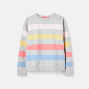 Sweat-shirt décontracté pour femme en coton tissé imprimé, à manches longues, hiver, écologique, personnalisable, respirant, dernier design - Product Image 6