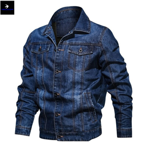 Chaquetas de Mezclilla para Hombre con Cuello Alto, Delgadas, para Invierno, al por Mayor - Color/Logotipo Personalizado, Resistentes al Viento y Transpirables, Servicio OEM de Alta Calidad - Product Image 4