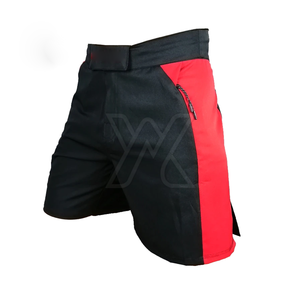 Shorts MMA pour hommes, dernière conception, logo personnalisé, 100% coton, uni, décontracté, fermeture à cordon de serrage, léger, séchage rapide, vente en gros - Product Image 2