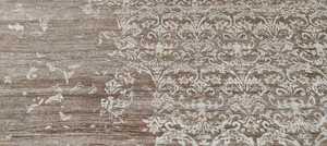 Tapis d'intérieur en soie fait main 8x12, très vendu, doux et brillant, technique artisanale experte, personnalisable, tapis à motifs abstraits noués à la main - Product Image 2