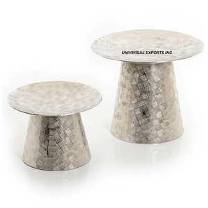 Ensemble de deux plateaux à chocolat en métal, qualité supérieure, faits à la main, bol à bonbons classique, élégant, design moderne, nouveau bol à chocolat - Product Image 6
