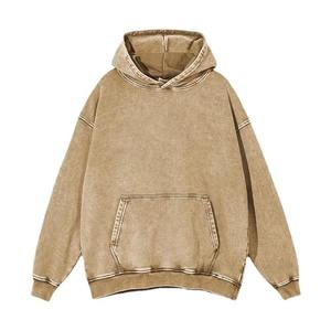 Sudadera con Capucha de Felpa Gruesa de Invierno Estilo Retro, Lavada y Desgastada, para Mujer, Marca ACID WASH - Product Image 4