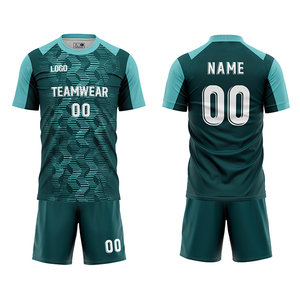 Profesión personalizado secado rápido transpirable fútbol Jersey desgaste diseño barato alta calidad fútbol uniforme hombres - Product Image 3