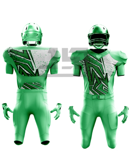 JAMEZ SPORTS American Football Uniform Athletic Team Jersey Pants Set Breathable Quick Dry Anti-Bacterial Custom Team <b>Name</b> Plus - Product Image 1