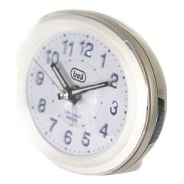 Analog Desk Clock With Backlight Gold 0305211 Non Rechargeable Battery Single <b>Alarm</b> - Product Image 3