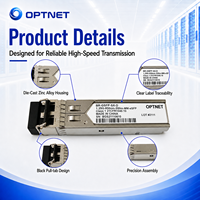 Transceiver optique 1.25G ESFP 850nm LC MMF pour la communication de données Gigabit Ethernet, les commutateurs et les réseaux d'entreprise