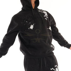 Sudadera con Capucha Casual de Alta Calidad en Oferta, Estilo Urbano con Cierre de Cremallera, 100% Algodón para Uso Diario - Product Image 2