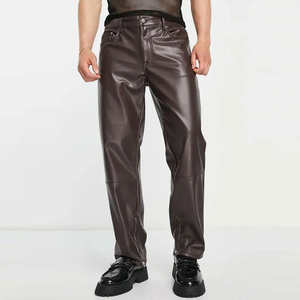 Factory Made Hot <b>Sale</b> Men Leather Pants in Wholesale Made in Best Quality Leather Pants <b>for</b> Men - Product Image 1