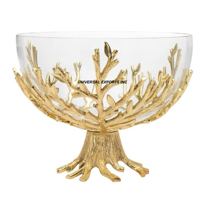 Ensemble de quatre bols à chocolat en métal, forme ronde, bol à bonbons design, vente chaude, décoration de luxe, nouveau bol à chocolat - Product Image 6