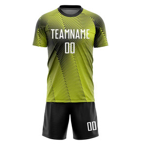 Uniformes de Fútbol Personalizados con Estampado Nuevo 2025, Cuello Alto, Secado Rápido, 100% Poliéster, Corte Automatizado, Servicio OEM - Product Image 2