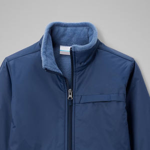 เสื้อสเวตเชิ้ตเด็กผู้ชาย สำหรับผู้ซื้อขายส่งจำนวนมาก แขนยาว ปี 2026 ราคาถูก สวมใส่สบาย มีปกตั้ง ซิป และกระเป๋า - Product Image 2