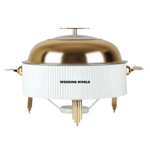 Juego de tres cazuelas de metal de excelente calidad, artículos de cocina de lujo hechos a mano, artículos para el hogar, artículos de mesa, nuevas cazuelas de metal al por mayor - Product Image 6