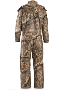 Vêtements de chasse pour hommes, veste et pantalon de chasse compatibles avec sangle de sécurité, doublure en polaire, silencieux, chaud, résistant à l'eau - Product Image 3