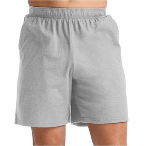 Pantalones cortos de fitness para hombre hechos a medida de calidad superior Material duradero antiarrugas Patrón sólido disponible a precio mayorista - Product Image 6