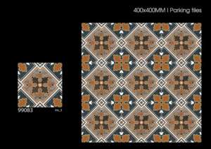 Carreaux de porcelaine pour extérieur 16x16 pouces 40x40 cm 400x400 mm Finition mate Résistant aux intempéries Parking Allée - Product Image 5