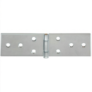 VORMANN Lot de 10 clips en acier zingué, longueur 250 mm, hauteur 44 mm, épaisseur 2,0 mm, avec Verniet Messingstift-B. Offen Kistenband - Product Image 3