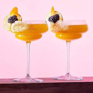 Bicchiere da Cocktail Vintage Inciso a Mano da 10 Once, Calice per Gin, Vino, Nick and <span class=keywords><strong>Nora</strong></span>, Coppa per Martini - Product Image 1