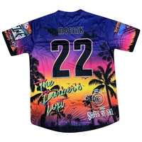 Jersey Ultra-Duradero de Secado Rápido, Transpirable y Antibacterial, Talla Grande, para Béisbol y Sóftbol, Corte Premium y Gráficos Personalizados