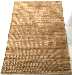 Alfombra Dhurrie tejida plana de yute 100% indio moderno, alfombras y juegos duraderos texturizados a mano para uso doméstico en interiores para habitaciones o puertas - Product Image 2