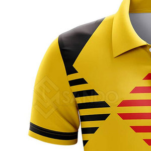 เสื้อโปโลเสื้อโปโลแบบลำลองเสื้อโปโลสีซับลิเมชันสำหรับตีกอล์ฟ - Product Image 5