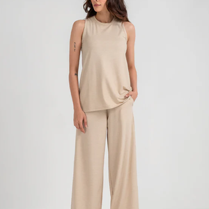 Débardeur sexy sans manches à col rond pour femmes, quantité minimale de commande bas, de meilleure qualité, logo personnalisé, 2024, prix d'usine, couleur unie - Product Image 6