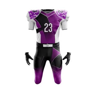 Camiseta de fútbol americano personalizada de alta calidad, sublimación de poliéster Unisex impresa para hombres y mujeres, atletas, tamaño adulto - Product Image 3