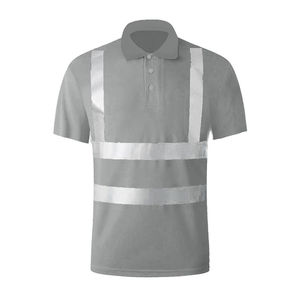 Ropa DE TRABAJO Ropa DE SEGURIDAD Uniforme de trabajo de construcción Última manga larga Hi Vis Reflective Road Safety Polo Shirt Hombres - Product Image 3