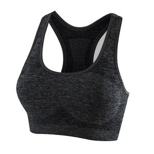 Soutien-gorge de sport rembourré avec dos croisé pour femmes Gym Fitness Tops Bra Workout Sport Wear Women Spandex Sports Bra Sexy Cross Back - Product Image 1