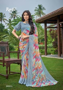 Hoge On-Demand Fabrieksprijs Chiffon Sari Voor Feest-En Bruiloftskleding Verkrijgbaar Tegen Een Betaalbare Prijs Van <span class=keywords><strong>India</strong></span>