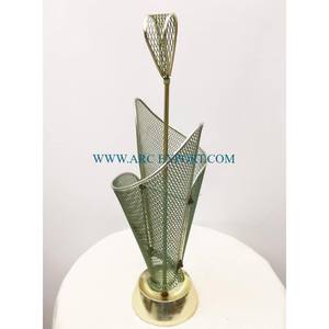 Support de parapluie de décoration de maison de fer solide enduit de poudre de couleur noire support de parapluie d'angle de grande taille de qualité supérieure à vendre - Product Image 6