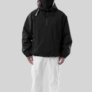 Veste coupe-vent d'hiver à capuche et col montant, légère, avec fermeture à glissière, pour la course à pied, respirante, protection solaire, séchage rapide. - Product Image 3