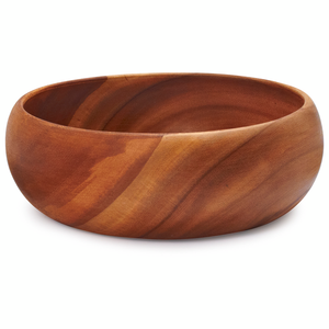 Bol à pâte en bois de style luxueux de différentes tailles pour la cuisine Grand bol rond en bois d'acacia pour servir la pâte à salade vente - Product Image 2
