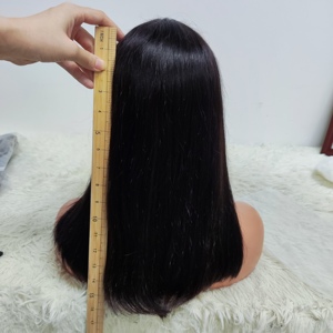Promoción $18, Cabello 100% Humano, Venta al por Mayor Barata, Liso Sedoso, Kim, Pelucas Bob con Cierre de Encaje 2x6, 8-14 Pulgadas, 12A, Alta Calidad - Product Image 6