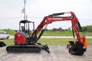 Prix de gros Vio 55-6 A Mini-excavatrice Excavadora 6 tonnes Epa Farm Nouvelle excavatrice sur chenilles Minibagger Moteur YANMAR Excavatrice - Product Image 4