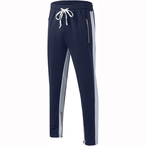 Pantalon de jogging vierge en coton respirant de haute qualité avec logo personnalisé pour l'hiver Jogger en tissu confortable pour hommes - Product Image 3