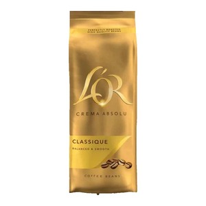 Top vente 500g L'OR Crema Classique grains de café qualité supérieure rôti goût équilibré parfait pour les Machines à expresso bureau - Product Image 6