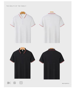 Polos sólidos en blanco de secado rápido al por mayor logotipo personalizado bordado verano Polo camisa ropa de trabajo impreso camiseta para hombres - Product Image 2