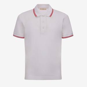 Etiqueta privada Cómodo de gran tamaño para hombre para camiseta Polo Patrón sólido Tejido de punto - Product Image 1