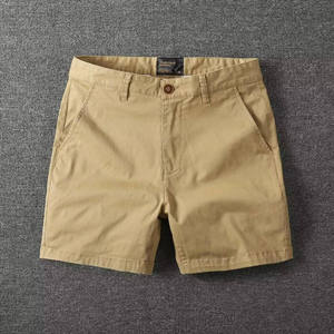 2025 nouvelle mode High Street Cargo Shorts conception personnalisée avec motif solide et 100% coton Style décontracté avec poches personnalisées - Product Image 3