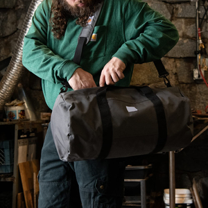 Sac polochon en cuir véritable léger de haute qualité pour voyage Sport et Gym Portable Shoulder Pack OEM Service Wholesale - Product Image 5