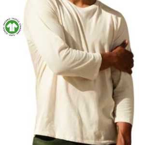 เสื้อยืดแห้งเร็วสำหรับผู้ชายผู้ชายผ้าแร็กแลนจากธรรมชาติเส้นด้าย30เดี่ยวผ้านิ่มยืดและแขนสั้นเป็นพิเศษ - Product Image 6