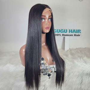 Pelucas de cabello humano liso de hueso de Color Natural vietnamita crudo 100% de 32 pulgadas proveedor de Vietnam de longitud larga dibujado Doble - Product Image 2