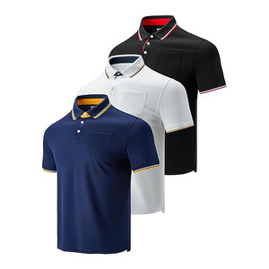 เสื้อโปโลผู้ชายแบบสั่งทำเสื้อโปโลกลางแจ้งสำหรับผู้ชายมีโลโก้เสื้อโปโลกอล์ฟเดินเขาสำหรับผู้ชายสไตล์สตรีท - Product Image 2