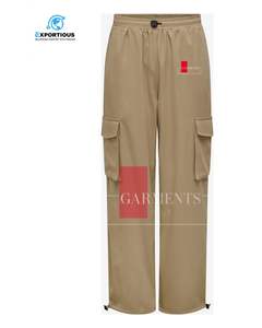 Pantalones Cargo Ligeros para Hombre, 100% Algodón, Pantalones Utilitarios, Pantalones Casuales para Exteriores - Product Image 5