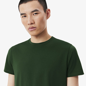 ¡Novedad de 2025! Camisetas de moda para hombre, camisetas más vendidas para hombre, camiseta de Color sólido con cuello redondo en blanco para hombre a la venta - Product Image 5