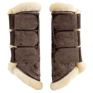 Bottes de brossage pour chevaux sur mesure Pakistan Rembourrage protecteur absorbant les chocs Soutien complet des tendons et des jarrets Durable Confortable - Product Image 1