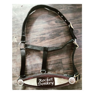 Vente en gros de produits équins Ensemble de licous pour chevaux avec corde de plomb Équipement équestre Collier d'équitation avec boucle en laiton - Product Image 1